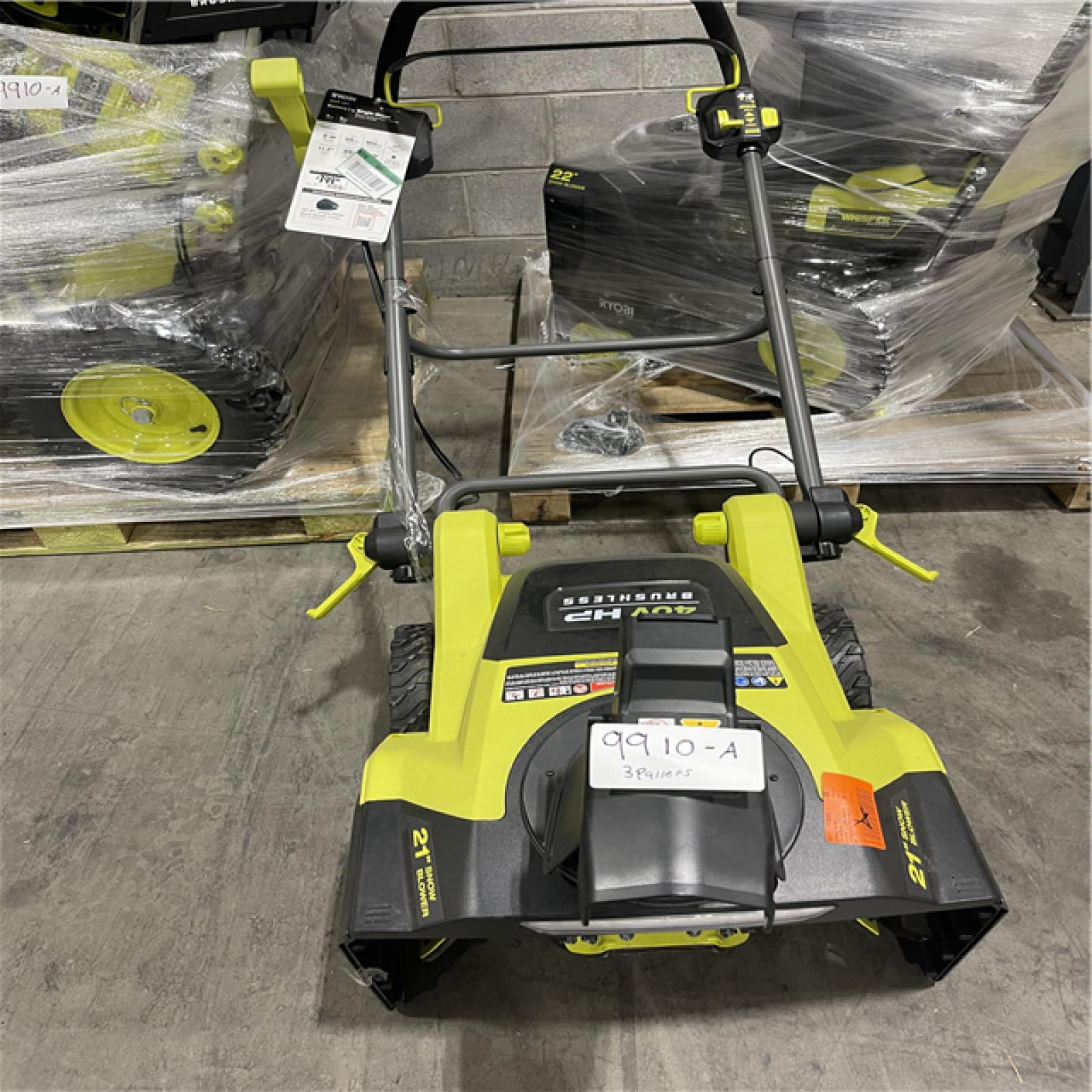 Pittston Location As-Is Snowblowers (3 Pallets)