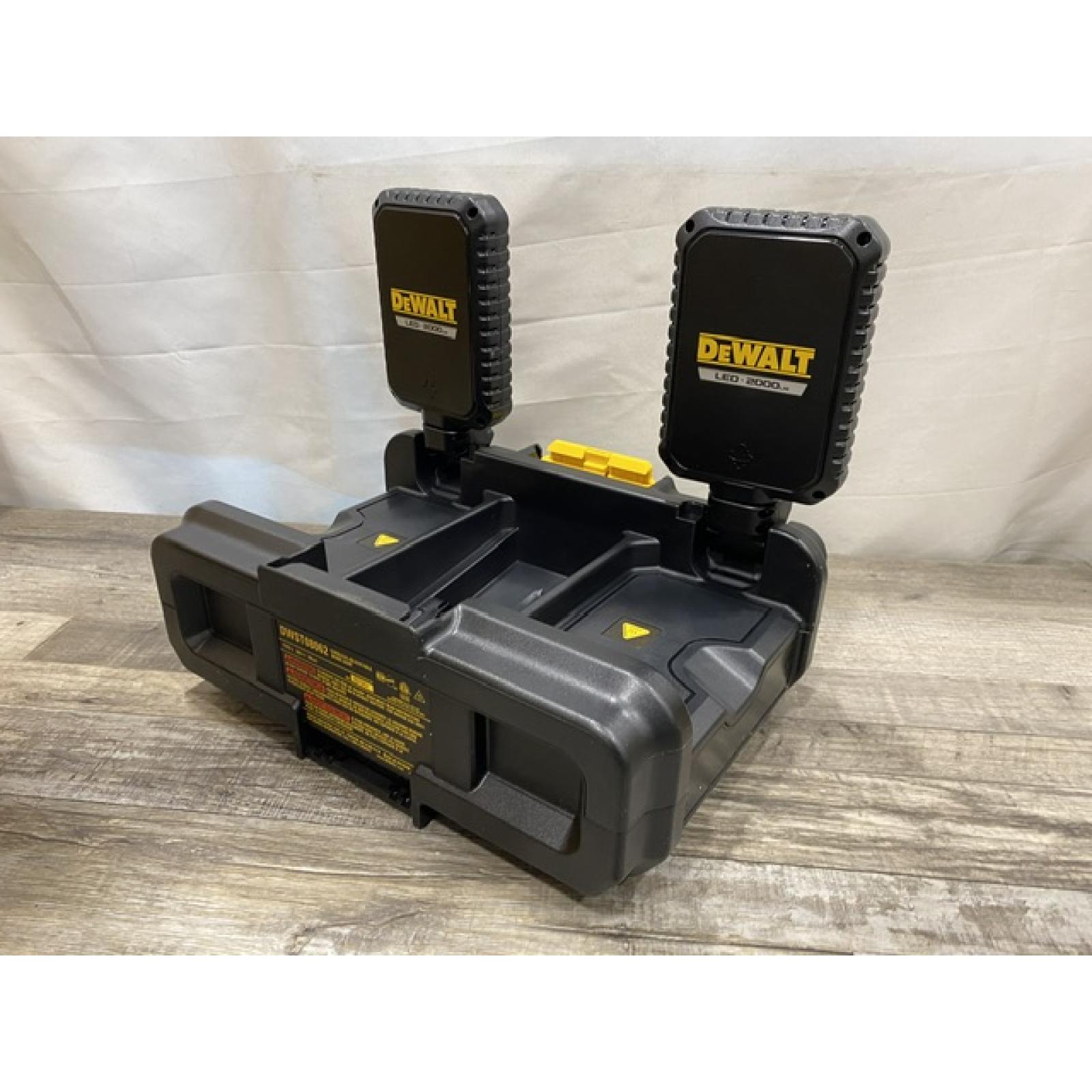 AS-IS DEWALT Tough System 2.0 Flex Volt 20V/60V Cordless LED Adjustable Work Light