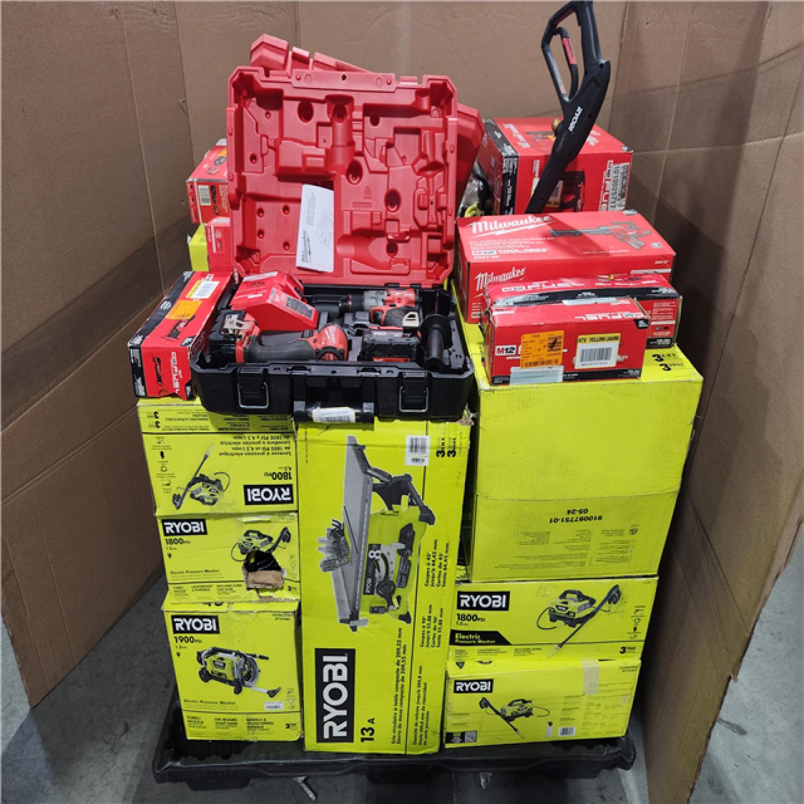 CALIFORNIA AS-IS TOOL PALLET