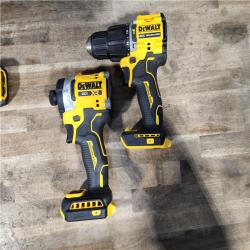 HOUSTON LOCATION - AS-IS DEWALT 2 TOOL COMBO KIT W/ (2) BATTERY & CHARGER