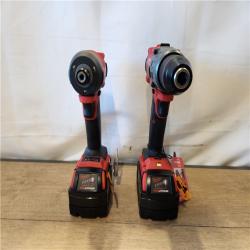 AS-IS- Milwaukee  FUEL 18V Lithium-Ion Brushless Cordless Hammer Drill and Impact Driver Combo Kit