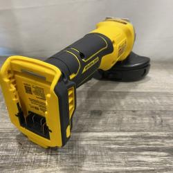 AS-IS DEWALT 20V MAX Cordless Brushless 4-1/2 in. Angle Grinder with Paddle Switch (Tool Only)