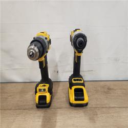 AS-IS- DEWALT 20V XR Lithium-Ion Cordless 2-Tool Combo Kit