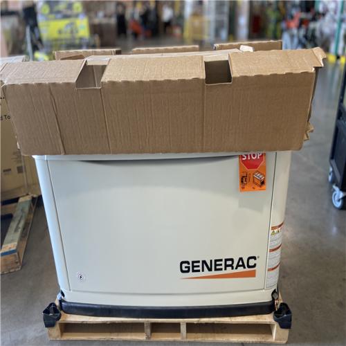 DALLAS LOCATION - Generac 26 000 Watt - Dual Fuel Air- Cooled Whole House Home Standby Generator