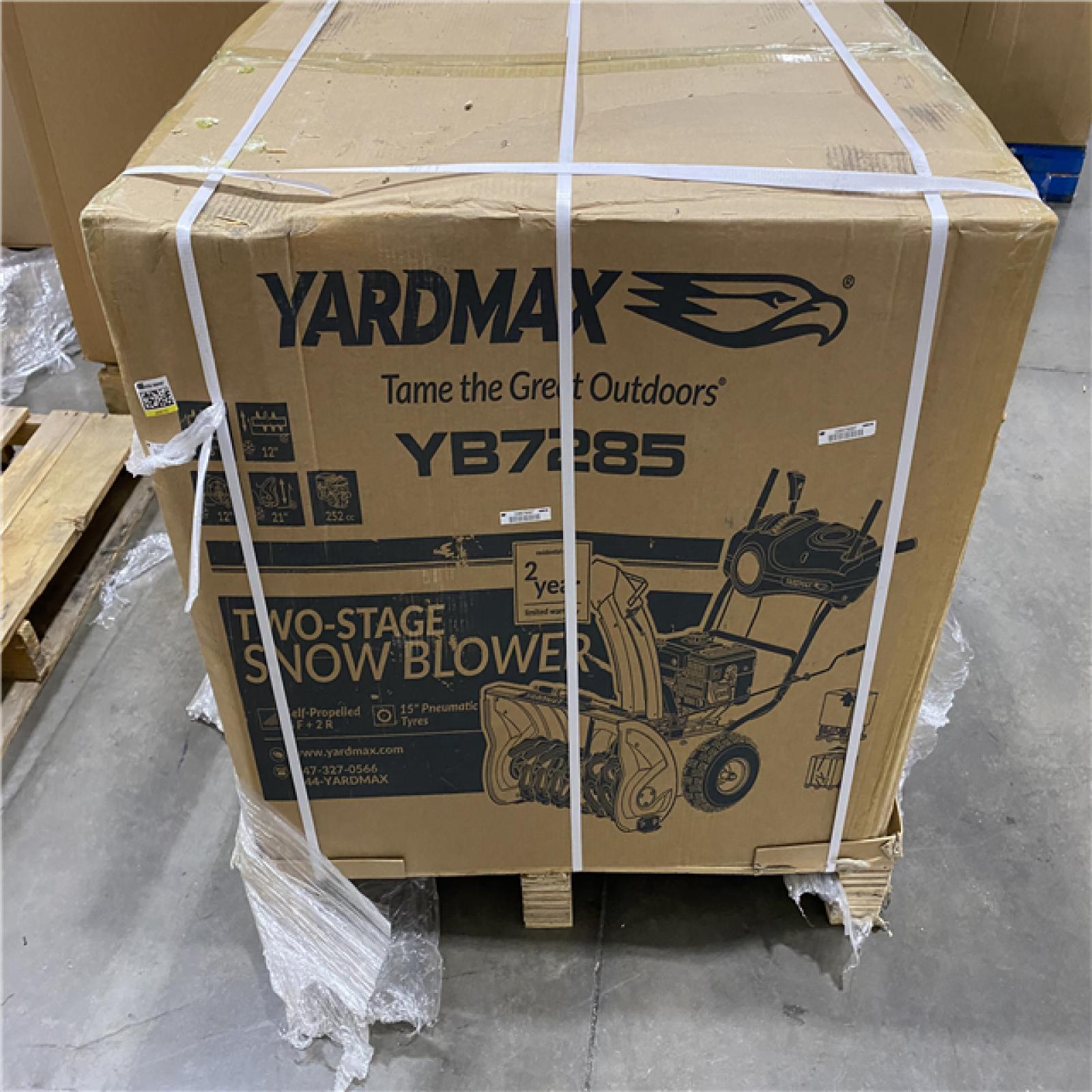Dallas Location - As-Is YARDMAX 28 in. 252 cc Two-stage Self-propelled Gas Snow Blower