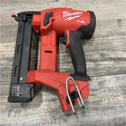 AS-IS Milwaukee FUEL 18-Volt Lithium-Ion Brushless Cordless 18-Gauge 1/4 in. Narrow Crown Stapler (Tool-Only)