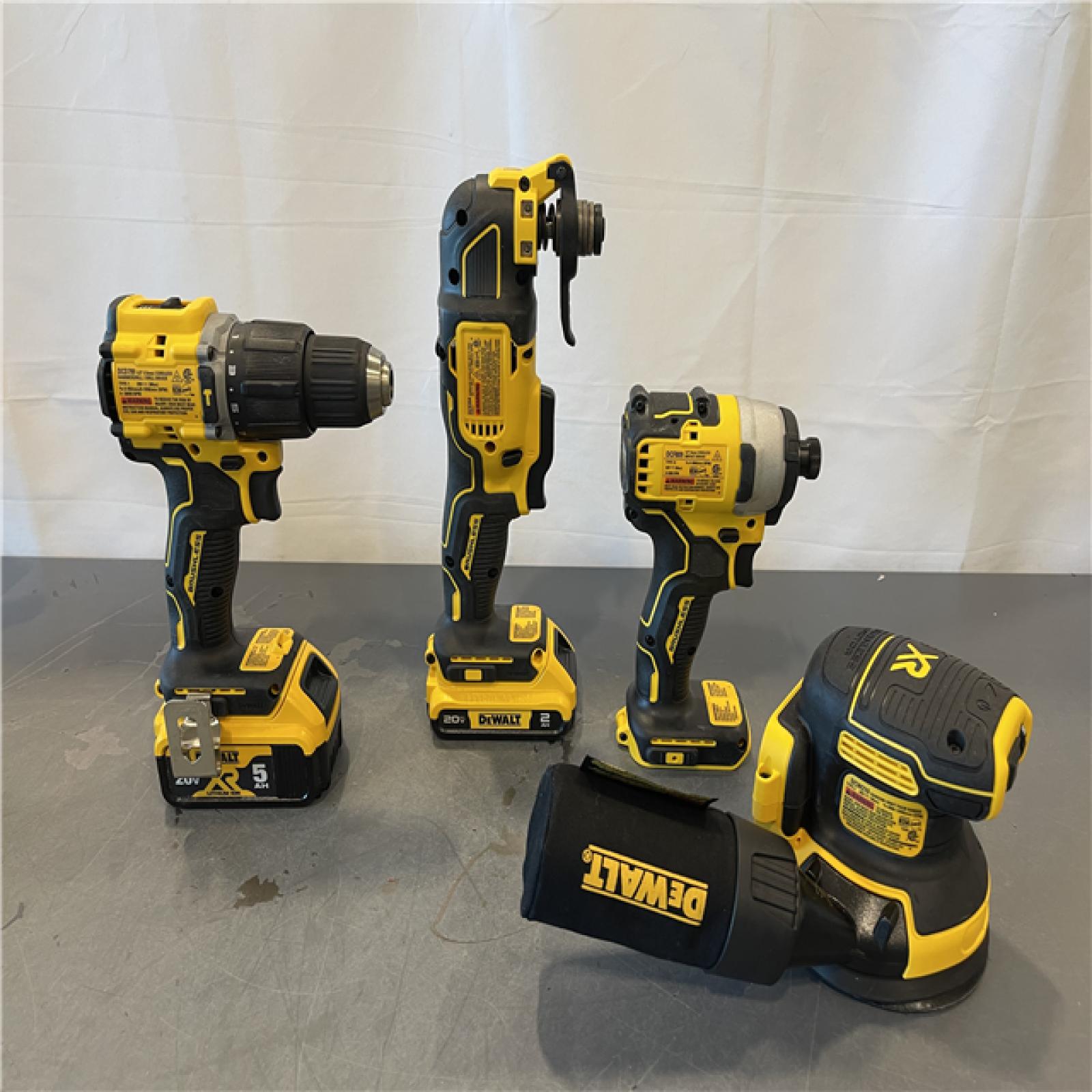 AS-IS - DEWALT 20-Volt MAX ToughSystem Lithium-Ion 6-Tool Cordless Combo Kit