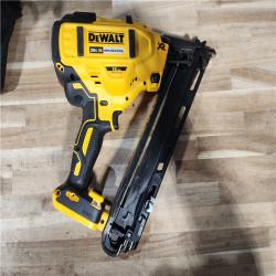 HOUSTON LOCATION - AS-IS DEWALT 20V MAX XR Lithium-Ion Cordless 2-1/2 in. 15-Gauge Finish Nailer Kit