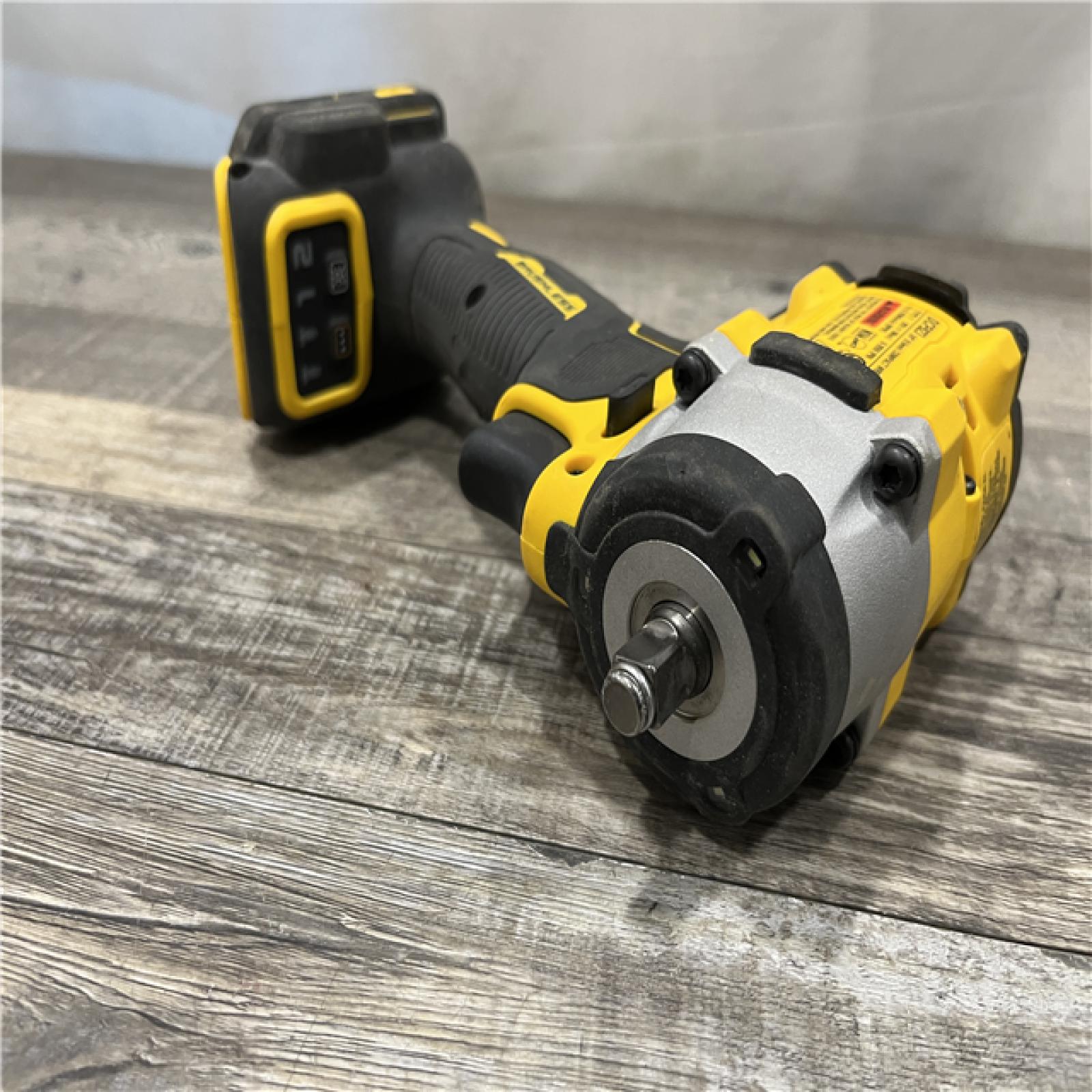 AS-IS DEWALT ATOMIC 20V MAX Cordless Brushless 3/8 in.Variable Speed Impact Wrench (Tool Only)