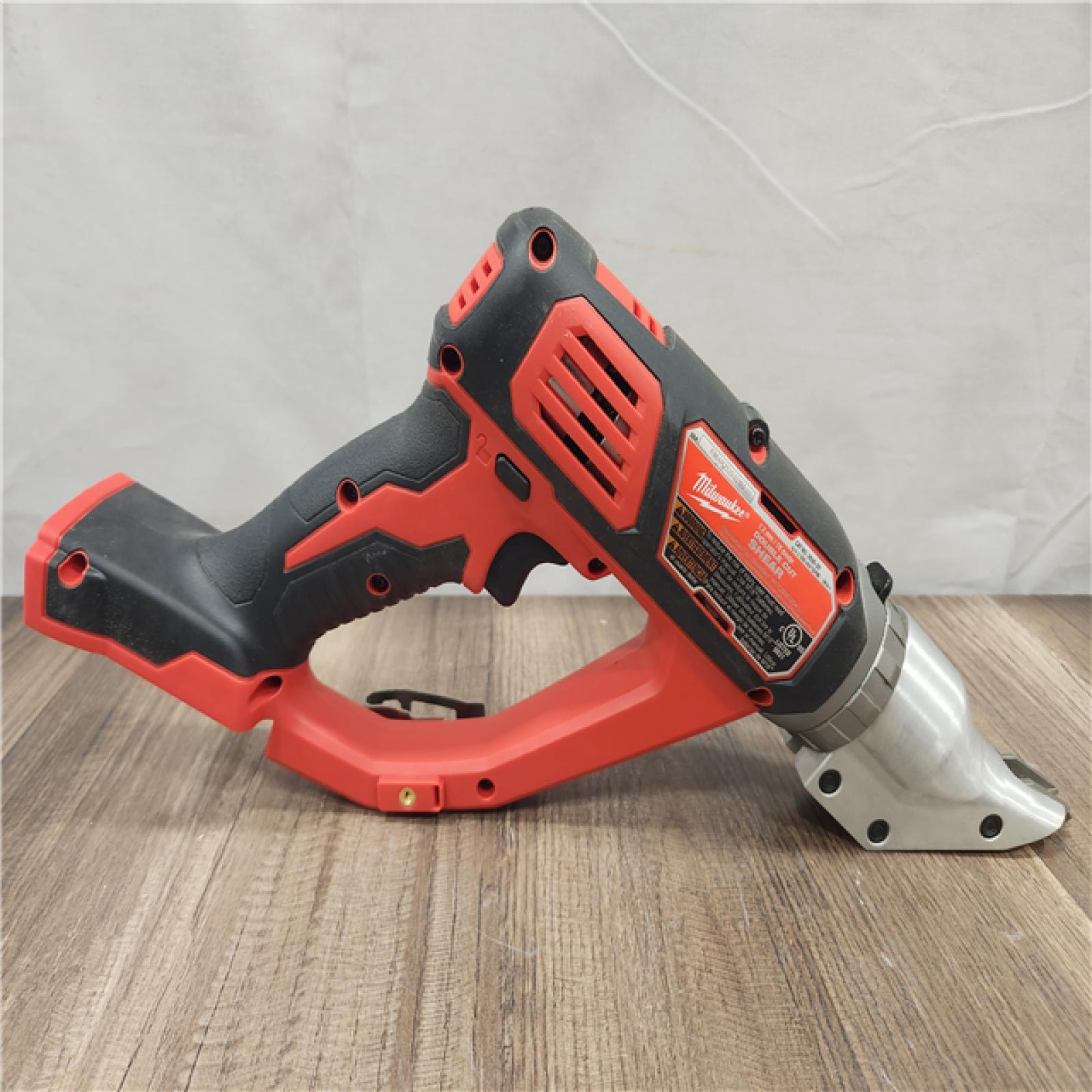 AS-IS- Milwaukee M18 18V Lithium-ion Cordless 18-gauge Double Cut Metal Shear (Tool-Only)