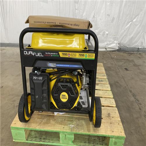 Houston Location AS IS - Champion Generator 7850 Watts
