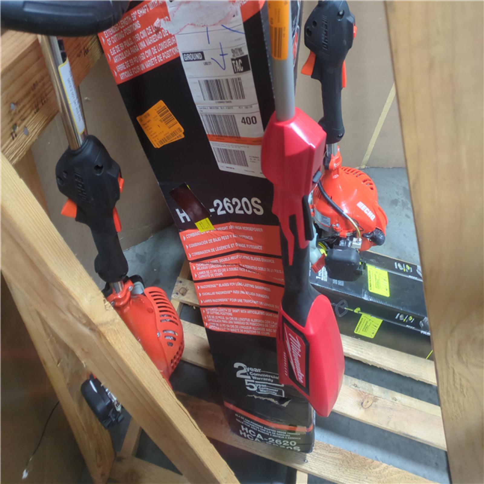 CALIFORNIA AS-IS OUTDOOR POWER EQUIPMENT