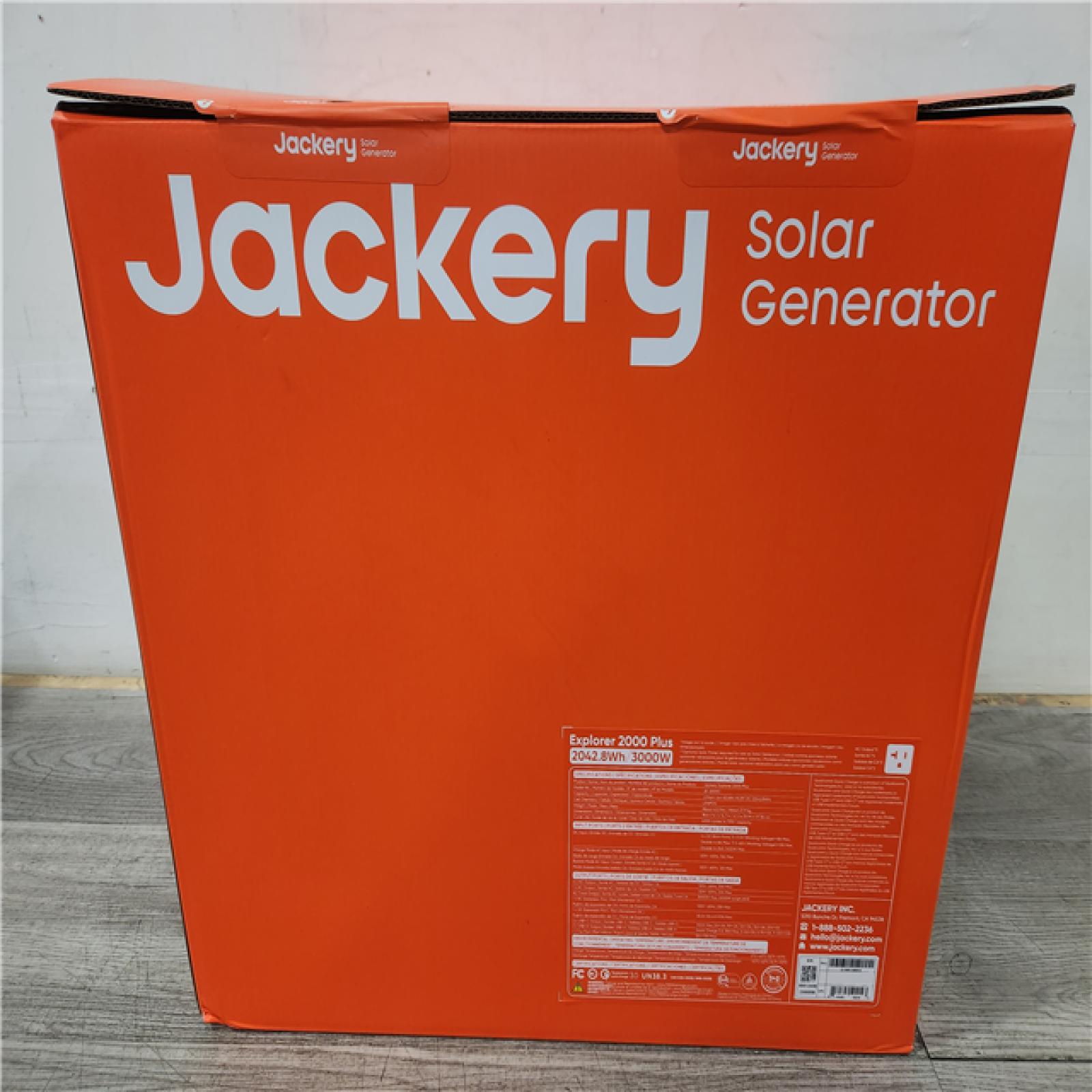 Phoenix Location NEW Jackery Solar Generator Explorer 2000 Plus 2042.8Wh/ 3000W Model No. Je-2000C