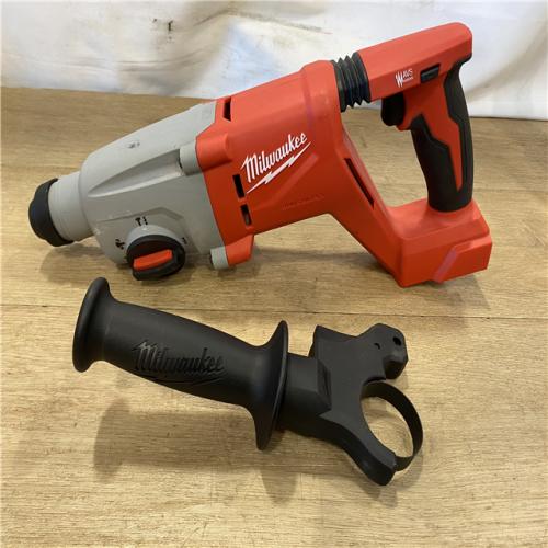 AS-IS Milwaukee 18V Lithium-Ion Brushless Cordless 1 in. SDS-Plus D-Handle Rotary Hammer (Tool-Only)