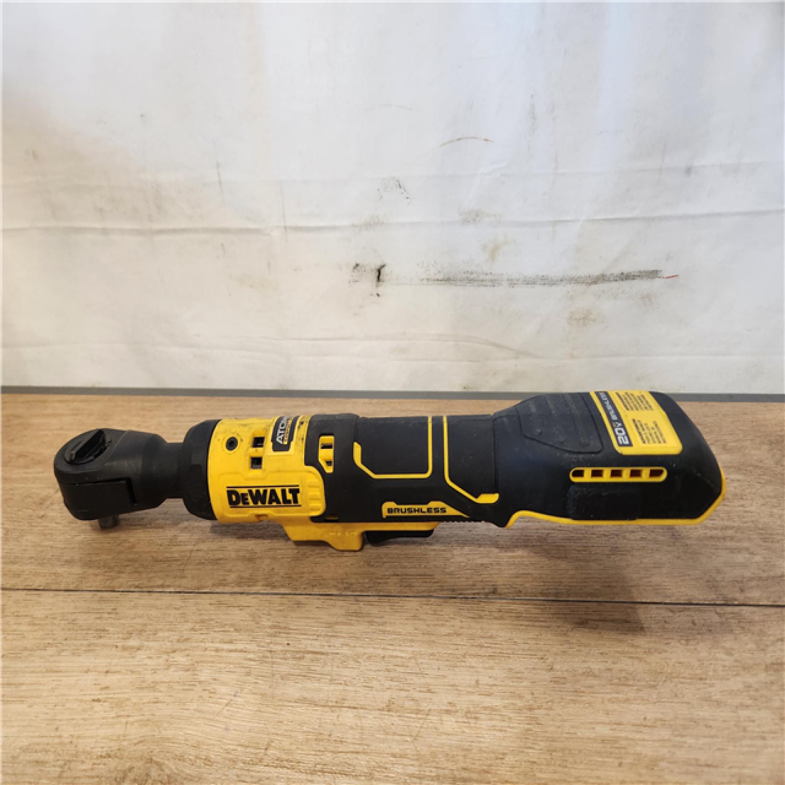 AS-IS- ATOMIC 20V MAX Cordless 3/8 in. Ratchet (Tool Only)