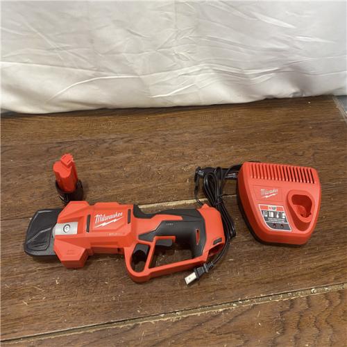 AS-IS Milwaukee M12 2534-21 Steel Curved Cordless Pruner