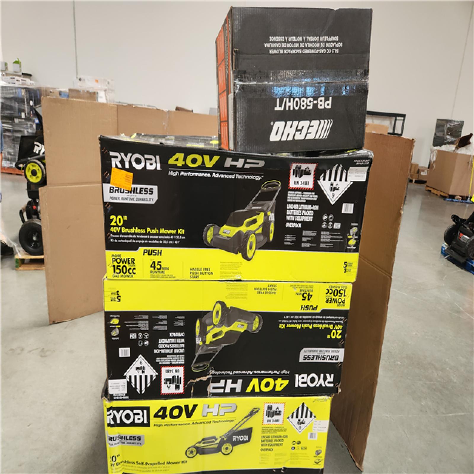 CALIFORNIA AS-IS OUTDOOR POWER EQUIPMENT
