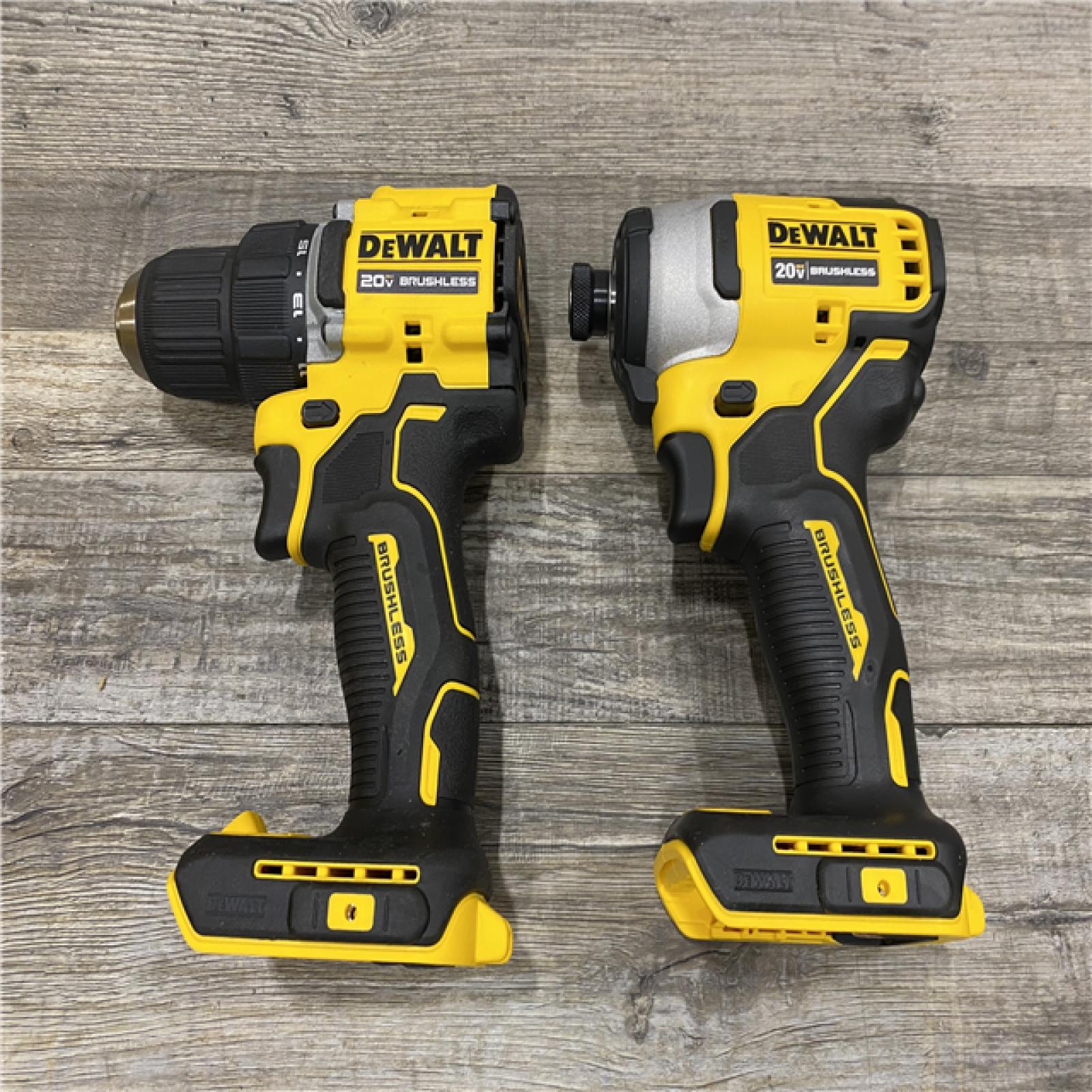 AS-IS DEWALT ATOMIC 20-Volt MAX Lithium-Ion Cordless Combo Kit