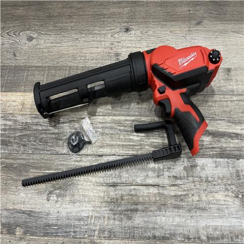 AS-IS Milwaukee 12V Lithium-Ion Cordless 10 oz. Adhesive and Caulk Gun (Tool-Only)