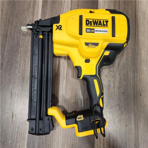 AS-IS DEWALT 20V MAX XR Lithium-Ion Electric Cordless 18-Gauge Brad Nailer (Tool Only)