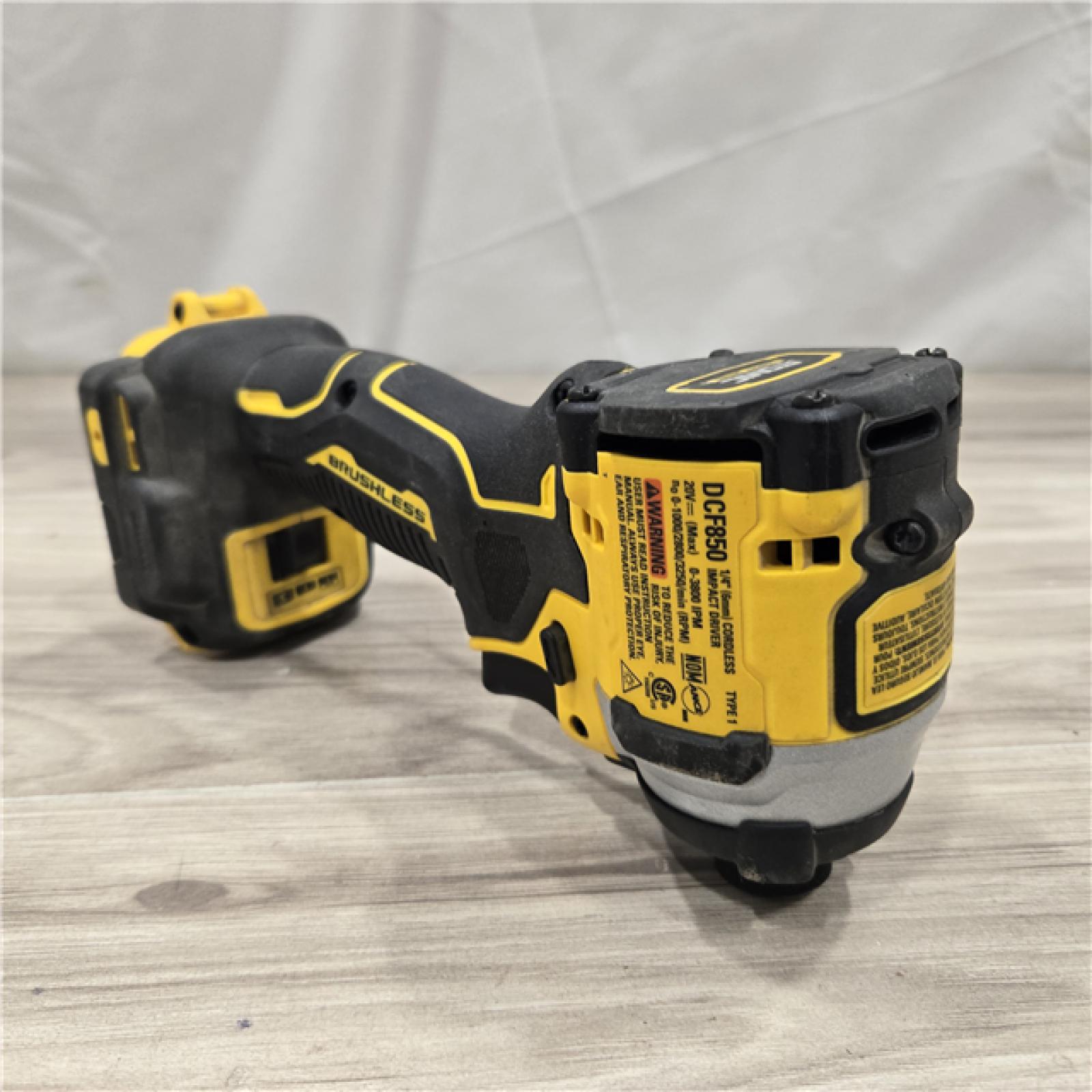 AS-IS DeWalt DCF850B 20V Cordless Compact 1/4 Impact Driver (Tool Only)