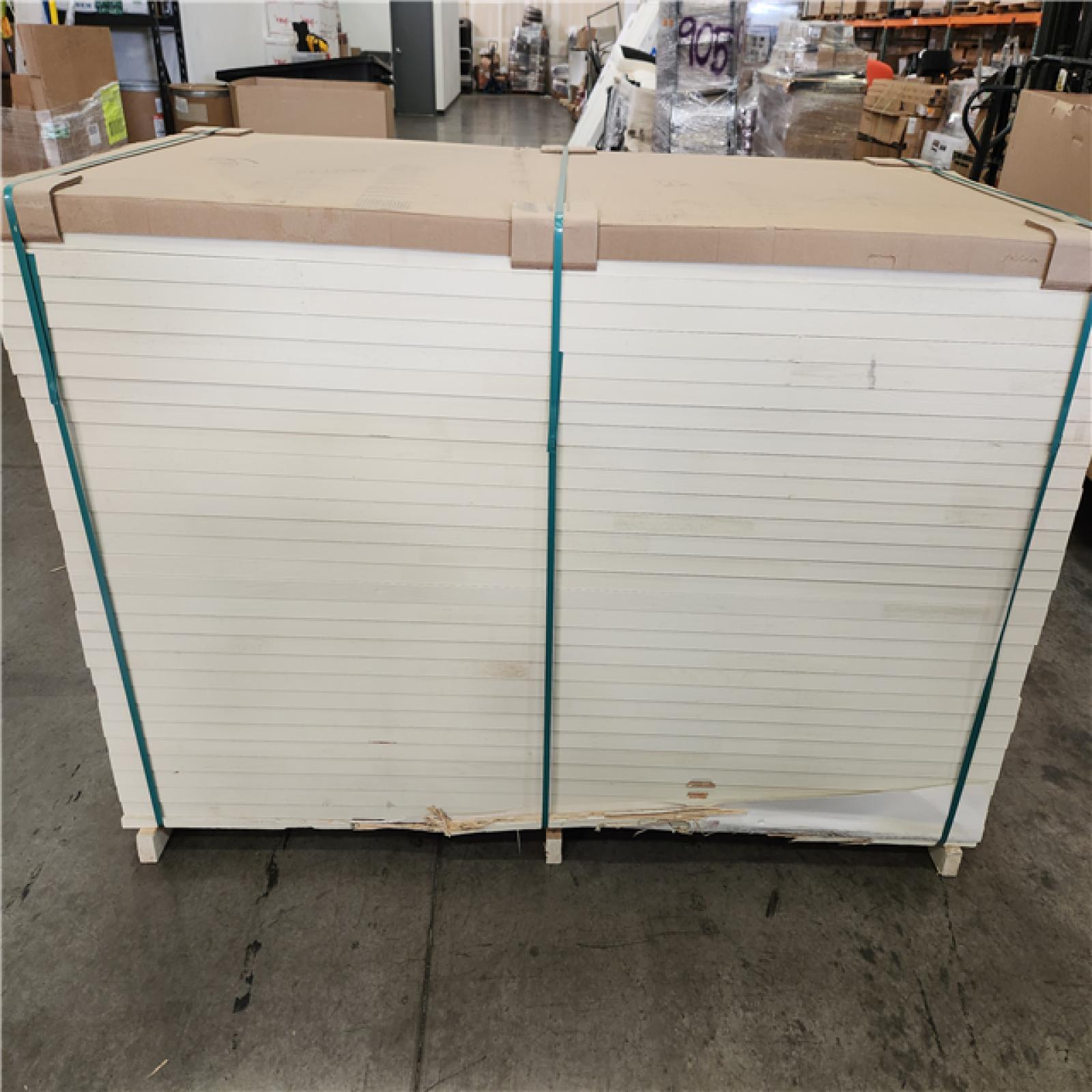 Phoenix Location 36 in. x 80 in. No Panel Primed White Smooth Flush Hardboard Solid Wood Door Pallet (30 Doors)