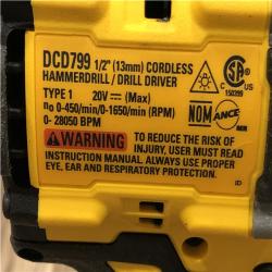 AS-IS DEWALT ATOMIC 20V Lithium-Ion Cordless 1/2 in. Hammer Drill Kit