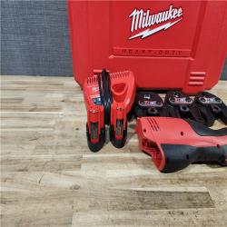 HOUSTON LOCATION - AS - IS Milwaukee 12-Volt Lithium-Ion Force Logic Cordless Press Tool Kit