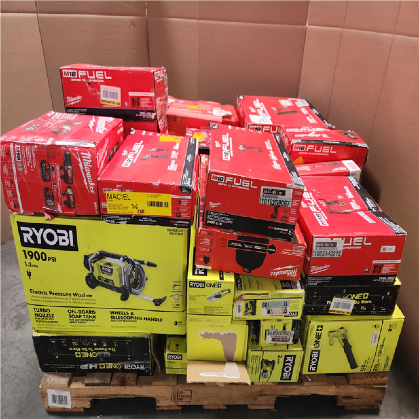 CALIFORNIA AS-IS TOOL PALLET