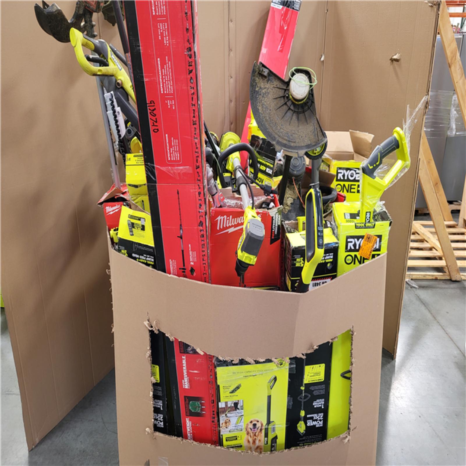 CALIFORNIA AS-IS TOOL PALLET