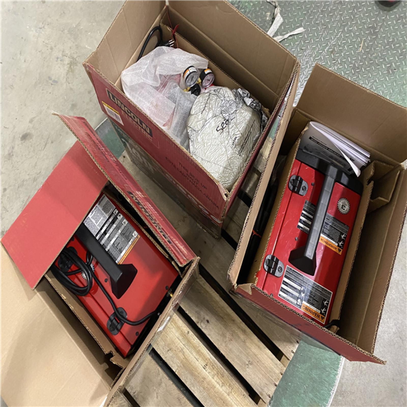 Dallas Location - As-Is Weld-Pak 140 Amp MIG and Flux-Core Wire Feed Welder (Lot Of 3)