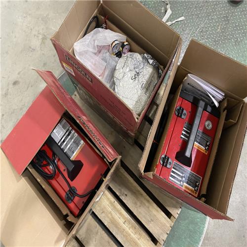 Dallas Location - As-Is Weld-Pak 140 Amp MIG and Flux-Core Wire Feed Welder (Lot Of 3)