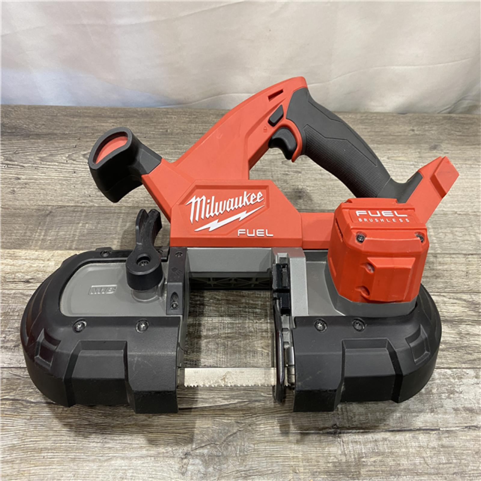 AS-IS Milwaukee FUEL 18V Lithium-Ion Brushless Cordless Compact Bandsaw (Tool-Only)