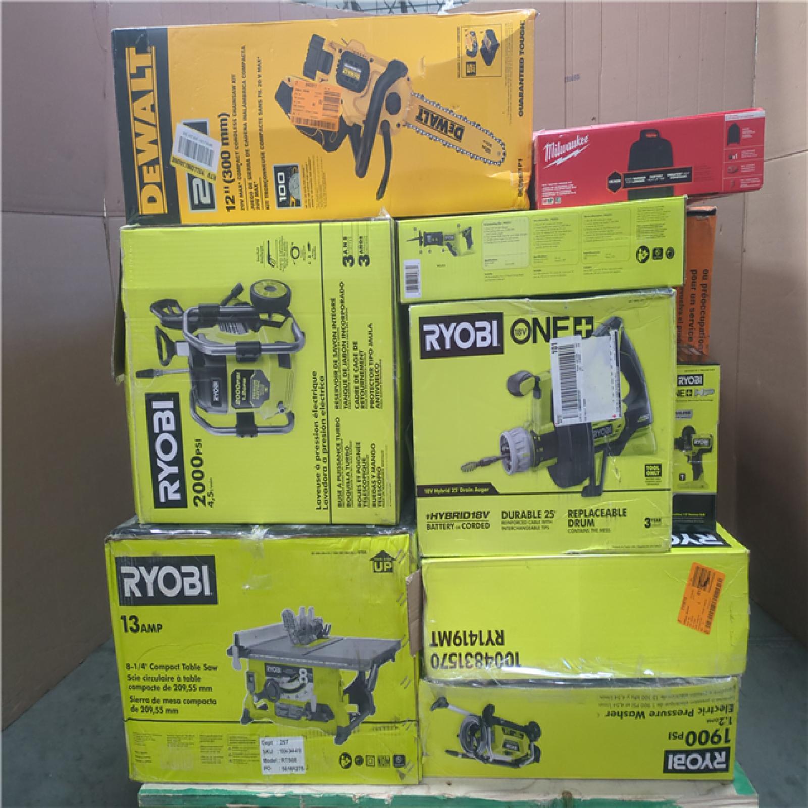 CALIFORNIA AS-IS TOOL PALLET