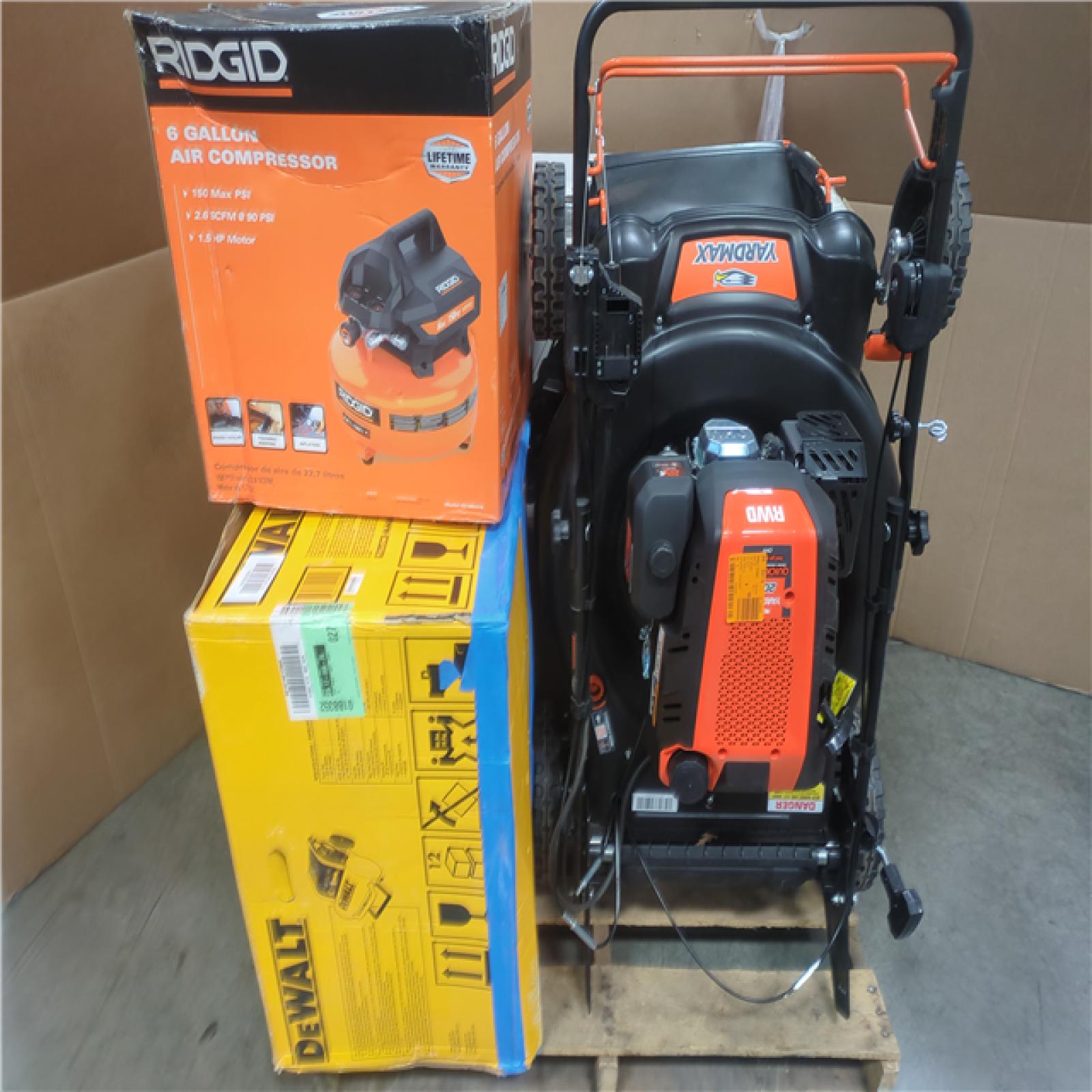 CALIFORNIA AS-IS OUTDOOR POWER EQUIPMENT