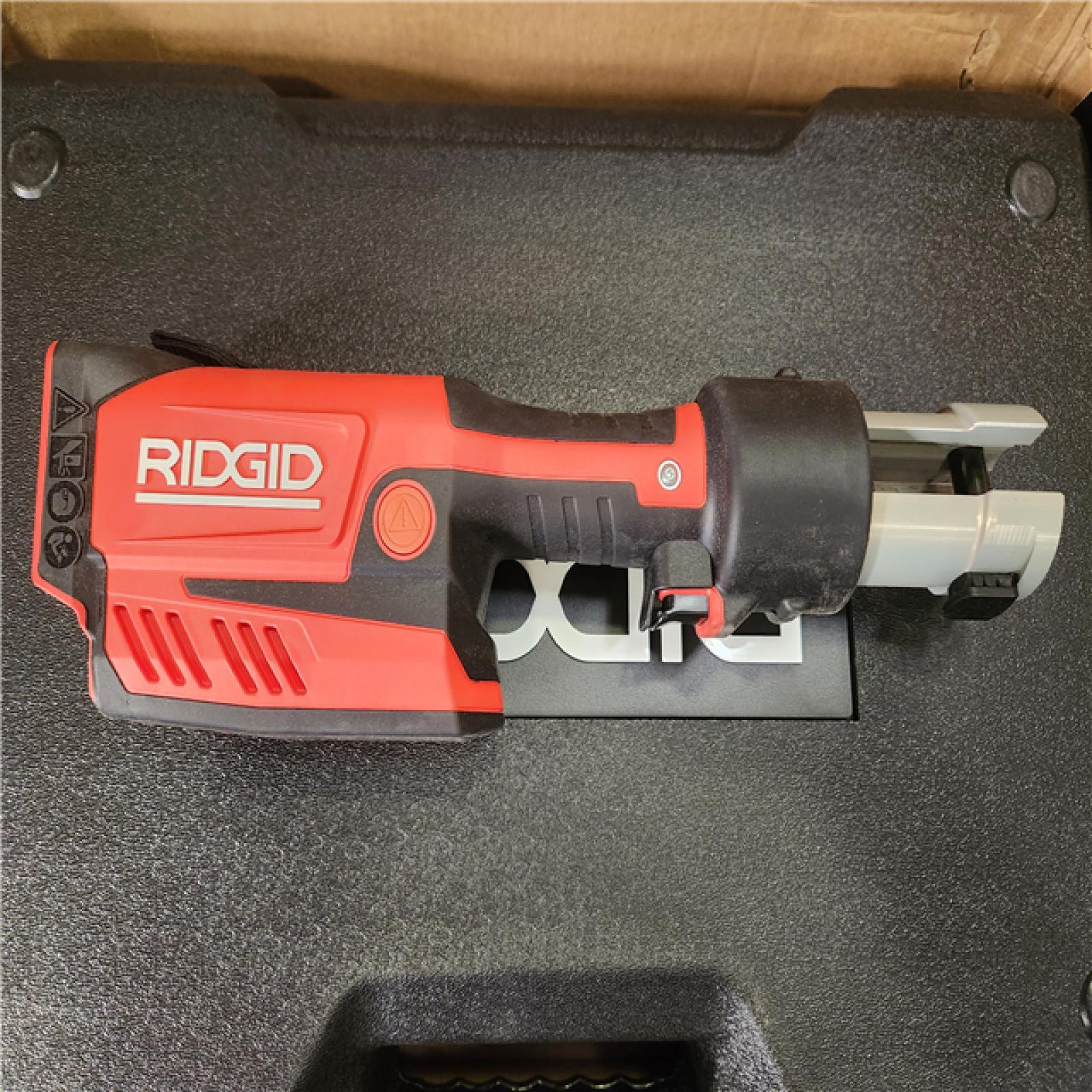 Phoenix NEW RIDGID RP 351 ProPress Inline Standard Press Tool Kit (Includes Case + 2  Lio-Ion Batteries + Charger + 6 Press Tool Jaws