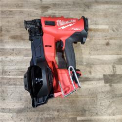 HOUSTON LOCATION - AS-IS Milwaukee M18 FUEL 18-Volt Lithium-Ion Brushless Cordless Coil Roofing Nailer (Tool Only)