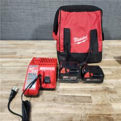 HOUSTON LOCATION - AS-IS Milwaukee 18-Volt Lithium-Ion Brushless Cordless Compact Hammer Drill/Impact Combo Kit