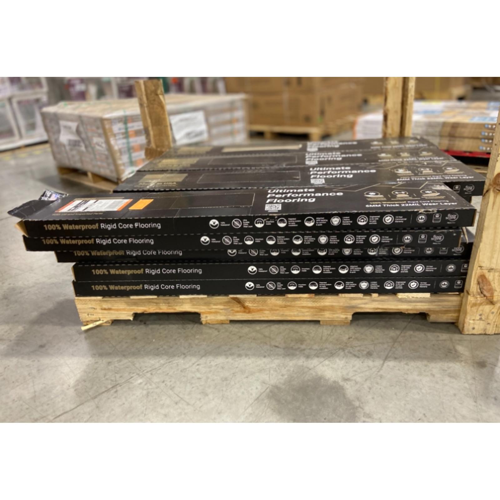 DALLAS LOCATION - MSI Benson American Ash 22 MIL x 9 in. W x 48 in. L Waterproof Vinyl Plank Flooring with Click Lock (23.95 sq. ft./Case) - 20 CASES