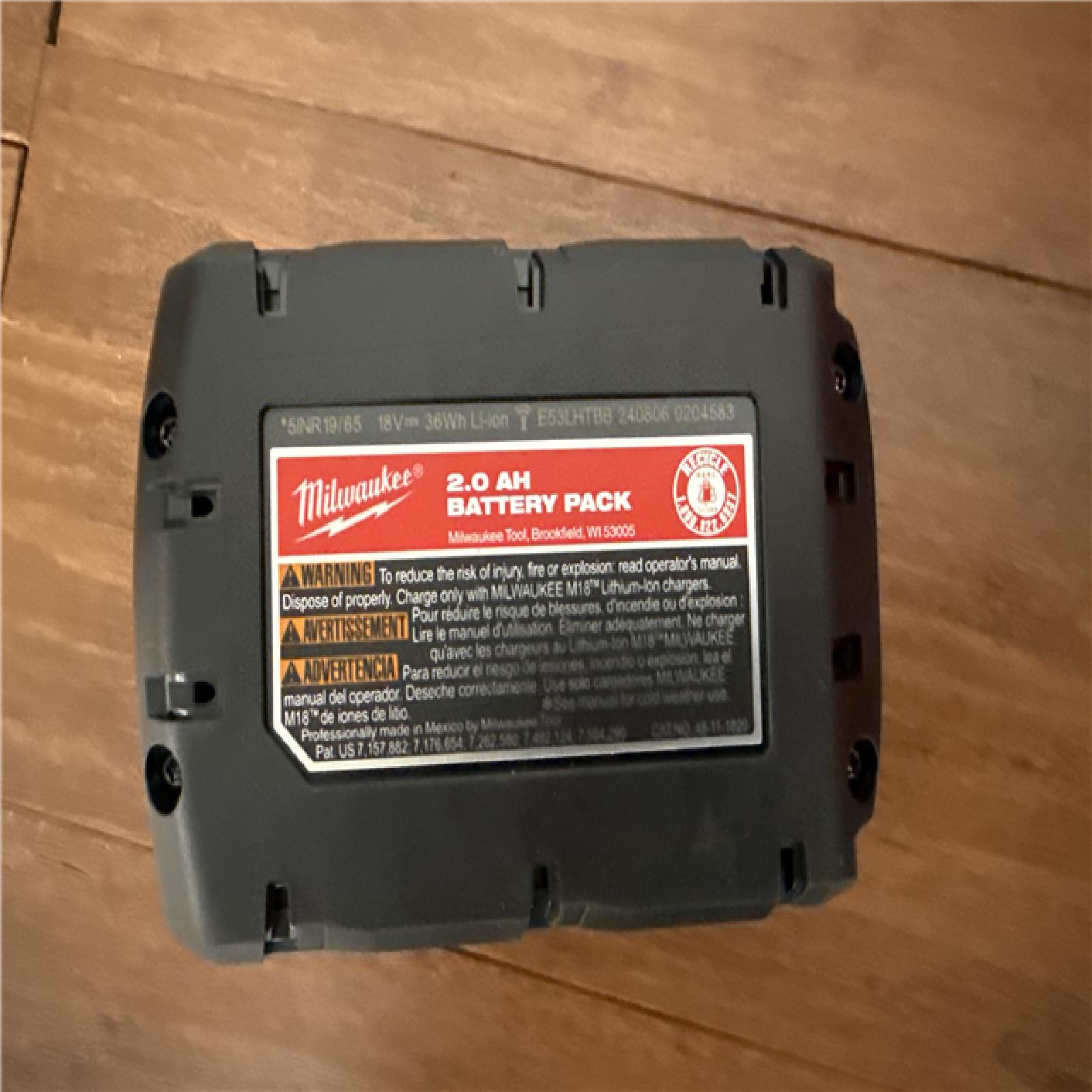 California AS-IS Milwaukee Force Logic M18 Press Tool, includes (1) Battery and Hard Case
