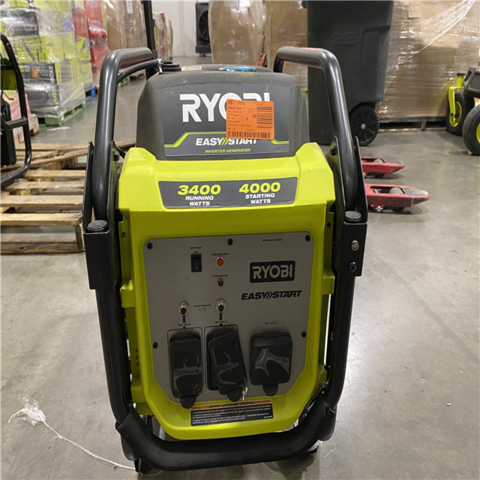 Dallas Location - As-Is RYOBI 4000-Watt Gasoline Portable Generator