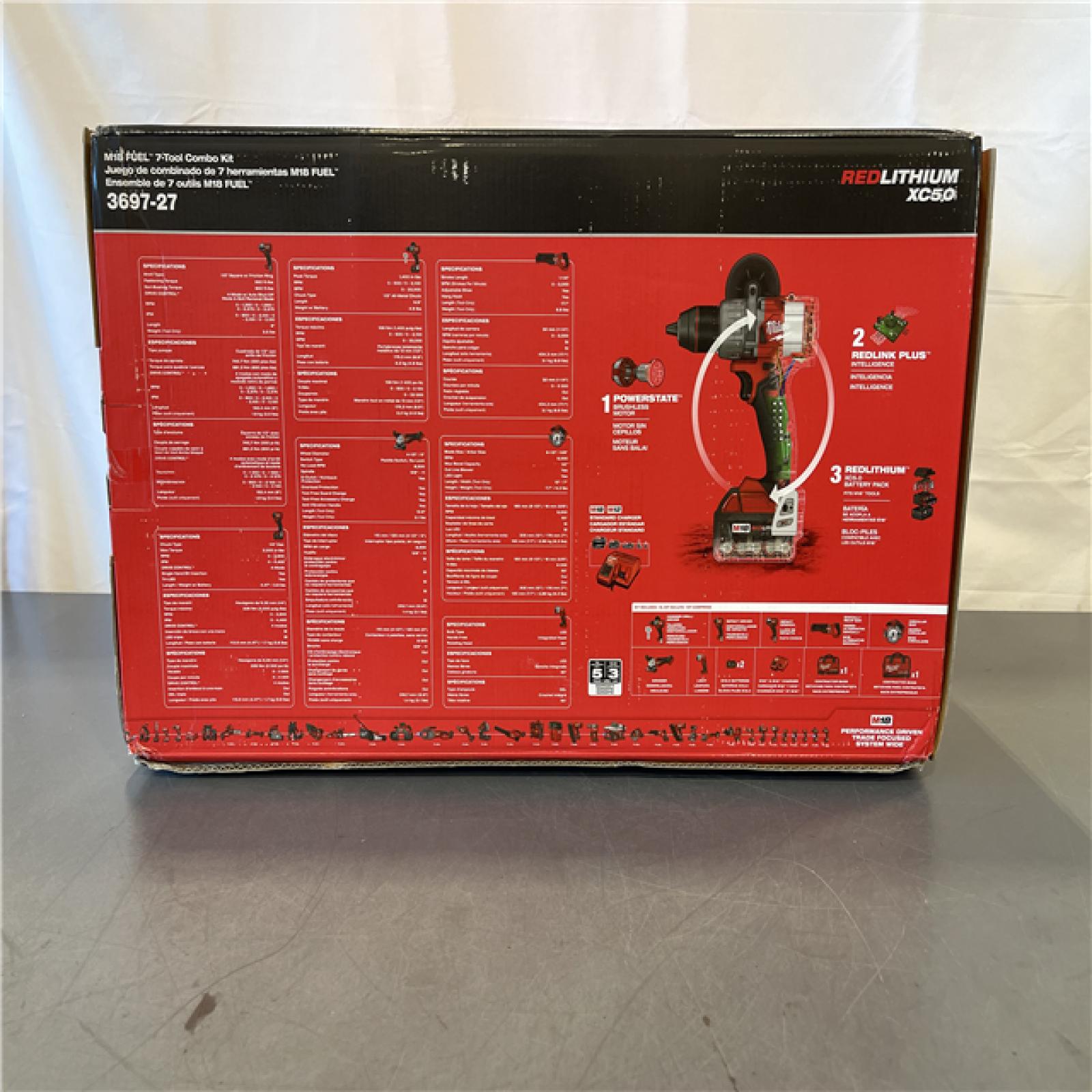 NEW! - Milwaukee M18 FUEL 18V Lithium-Ion Brushless Cordless Combo Kit