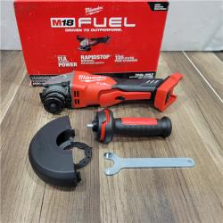 AS-IS Milwaukee 2880-20 M18 FUEL 18-Volt Lithium-Ion Brushless Cordless 4-1/2 in./5 in. Grinder W/Paddle Switch (Tool-Only)