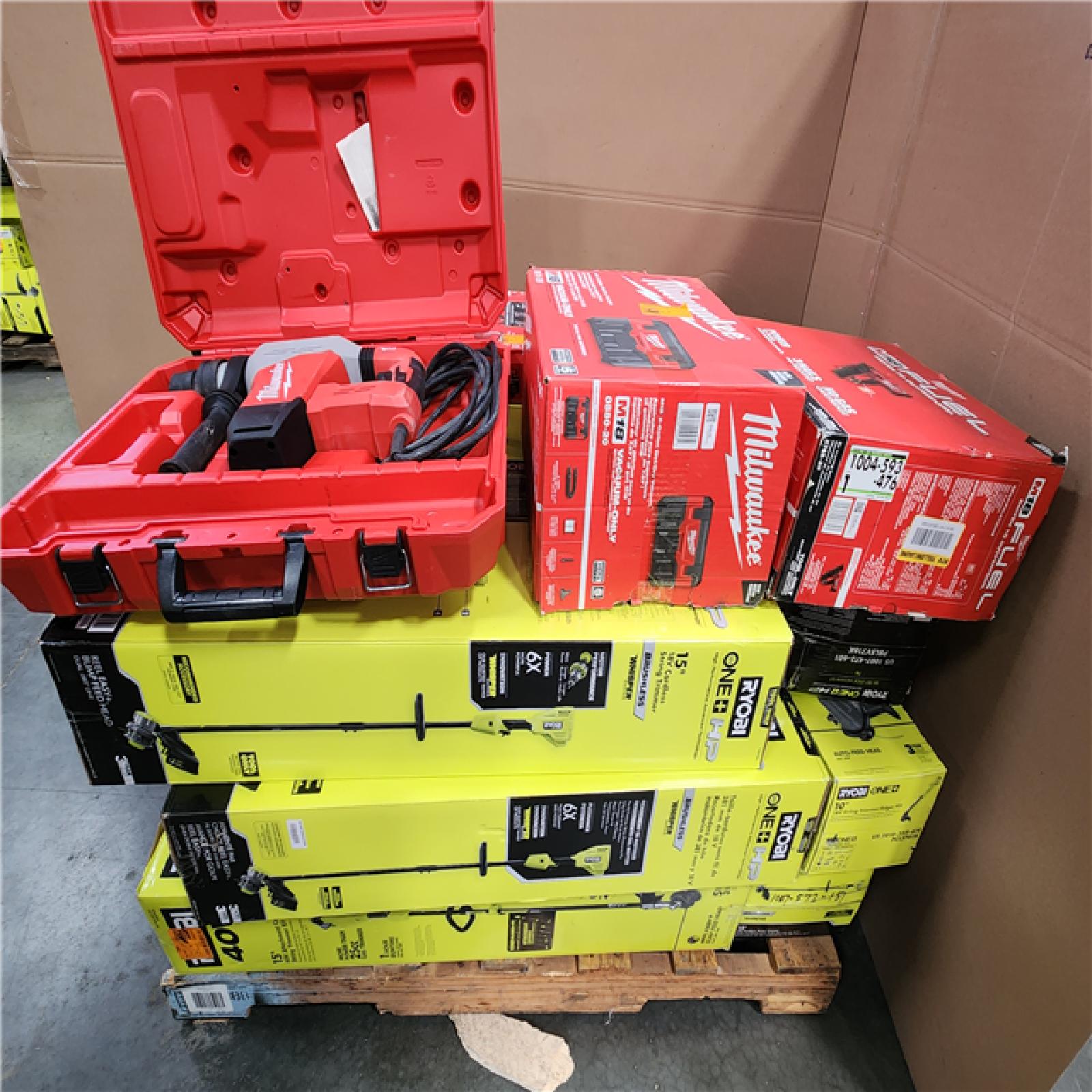 CALIFORNIA  AS-IS TOOL PALLET