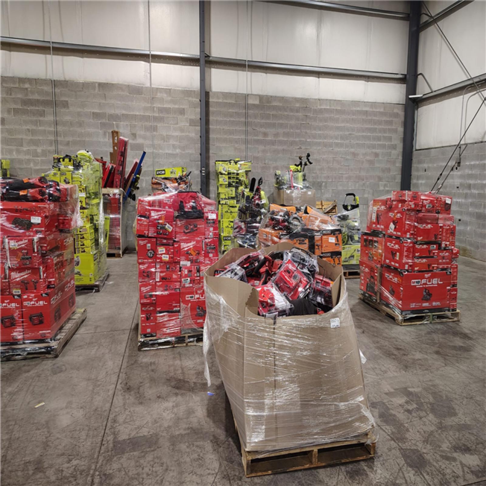 Pittston Location As-Is Power Tools Partial Truckload (13 Pallets) 3060-B