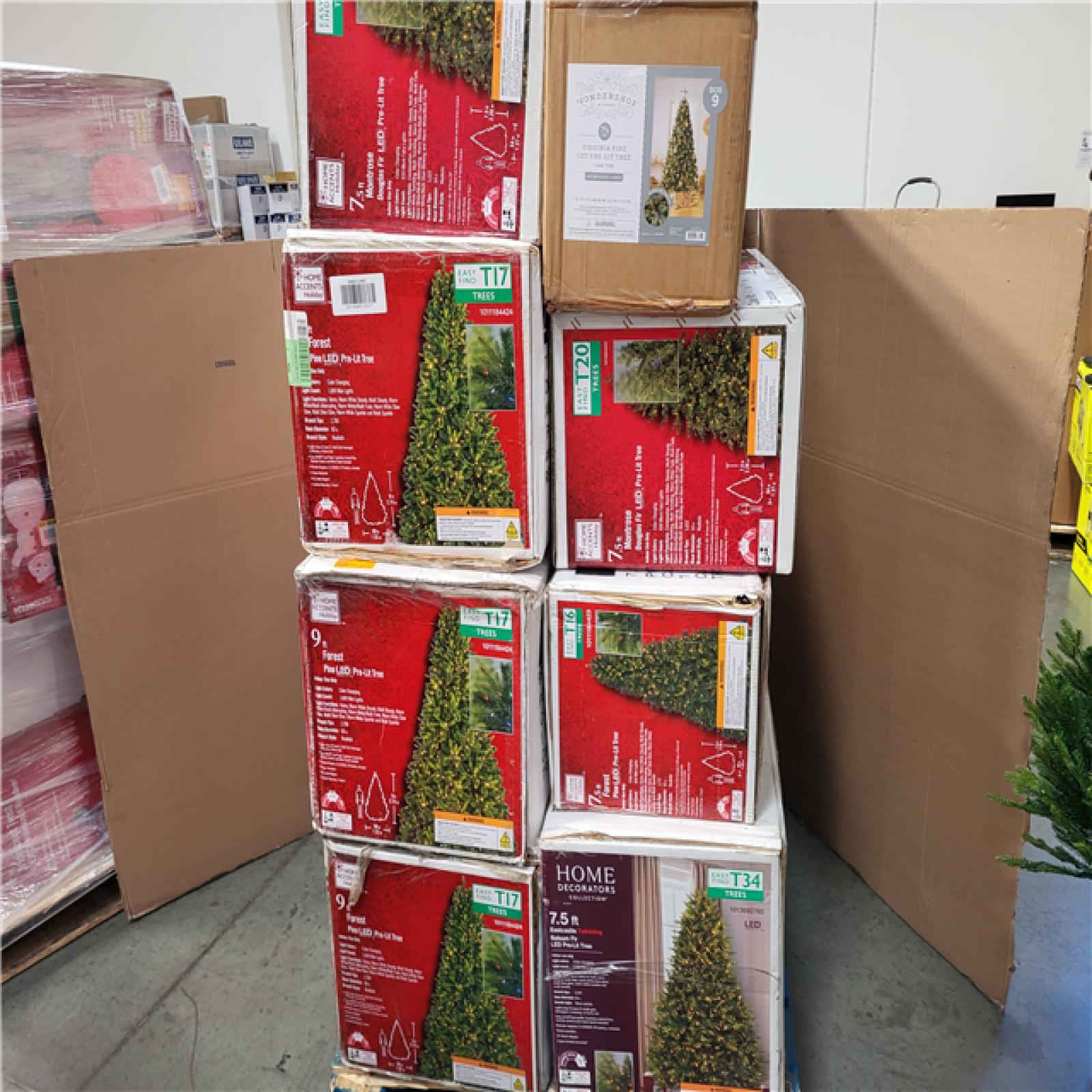 California AS-IS Holiday Pallet