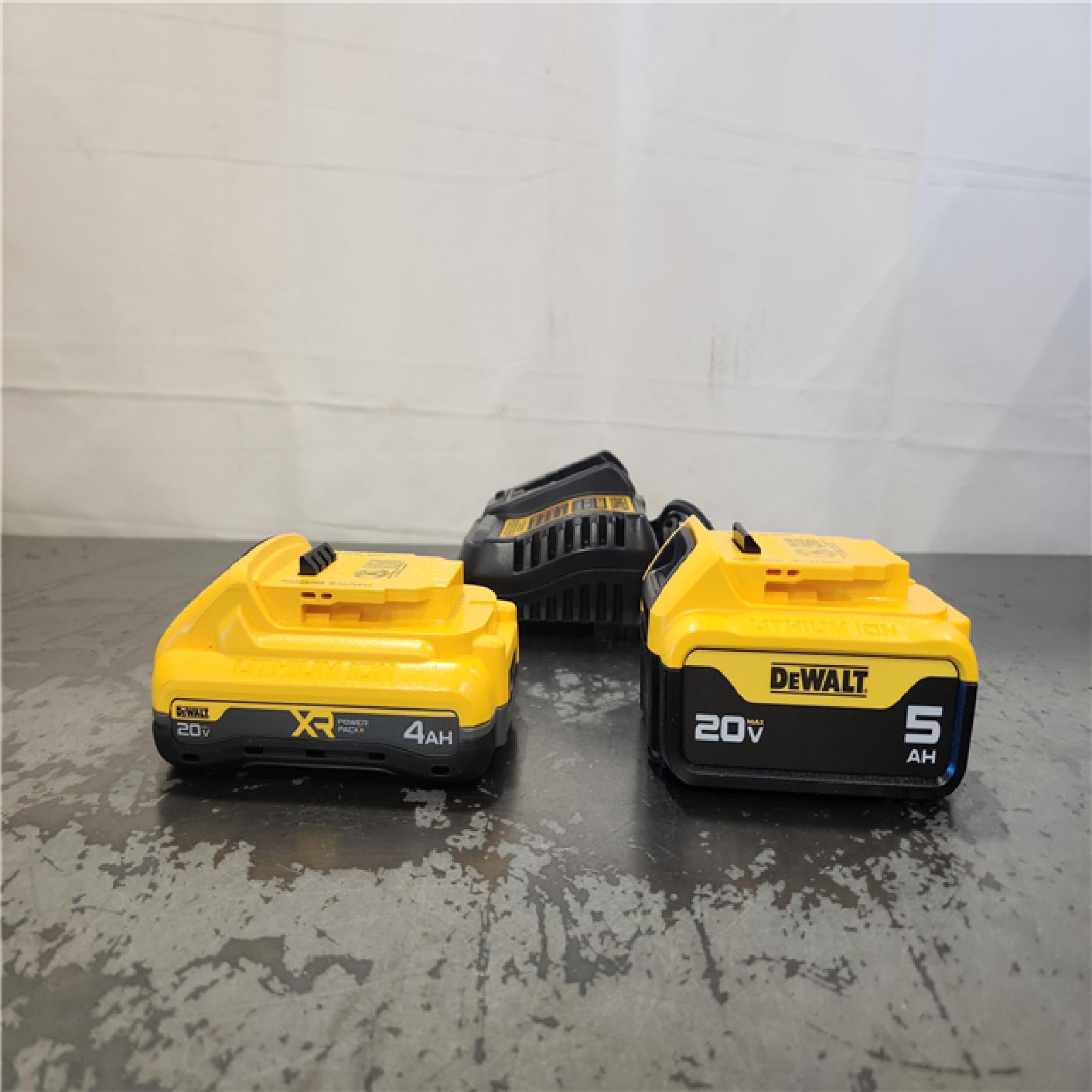 AS-IS- DEWALT 20V MAX Lithium-Ion Starter Kit