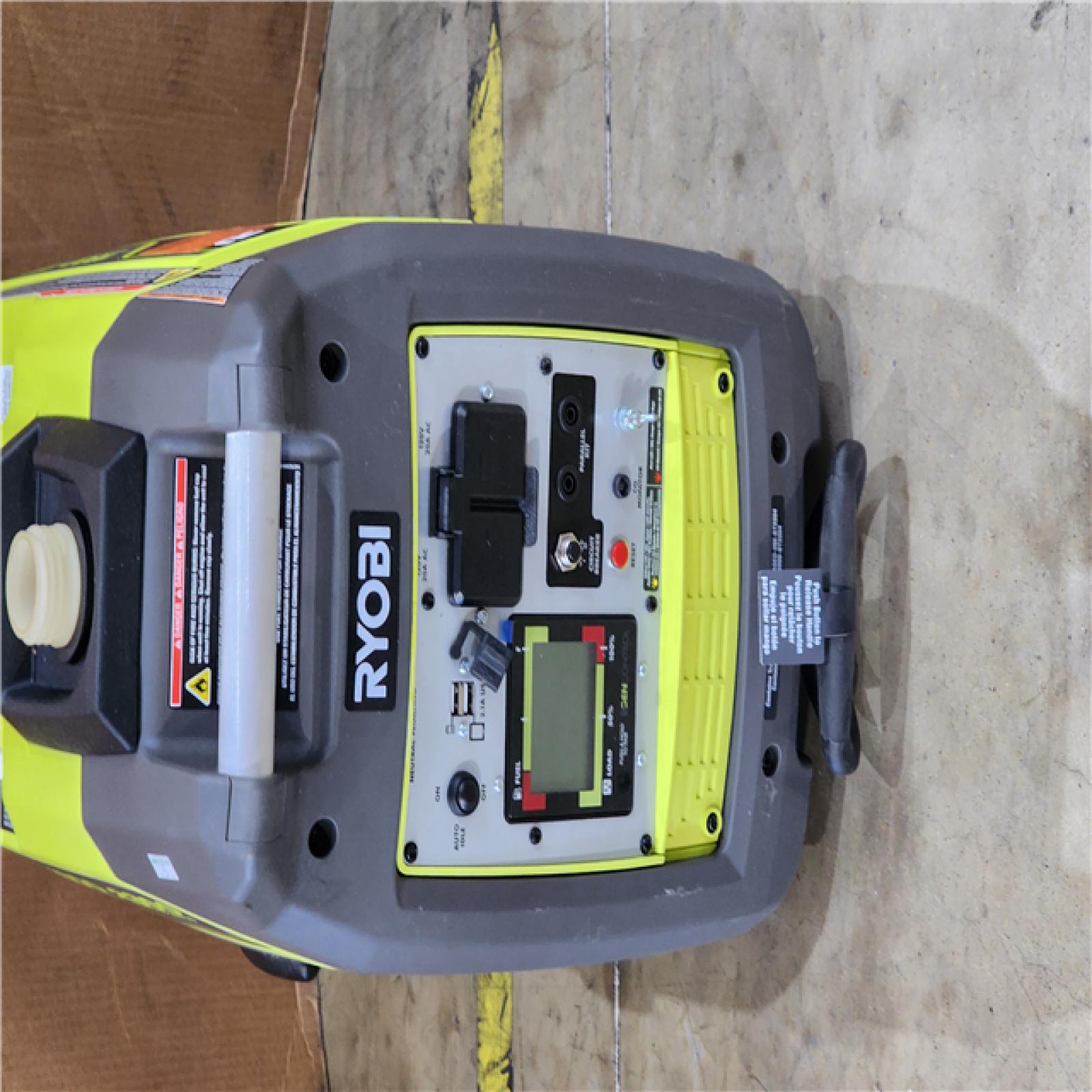 HOUSTON LOCATION - AS-IS RYOBI 2 300-Watt Recoil Start Bluetooth Super Quiet Gasoline Powered Digital Inverter Generator with CO Shutdown Sensor