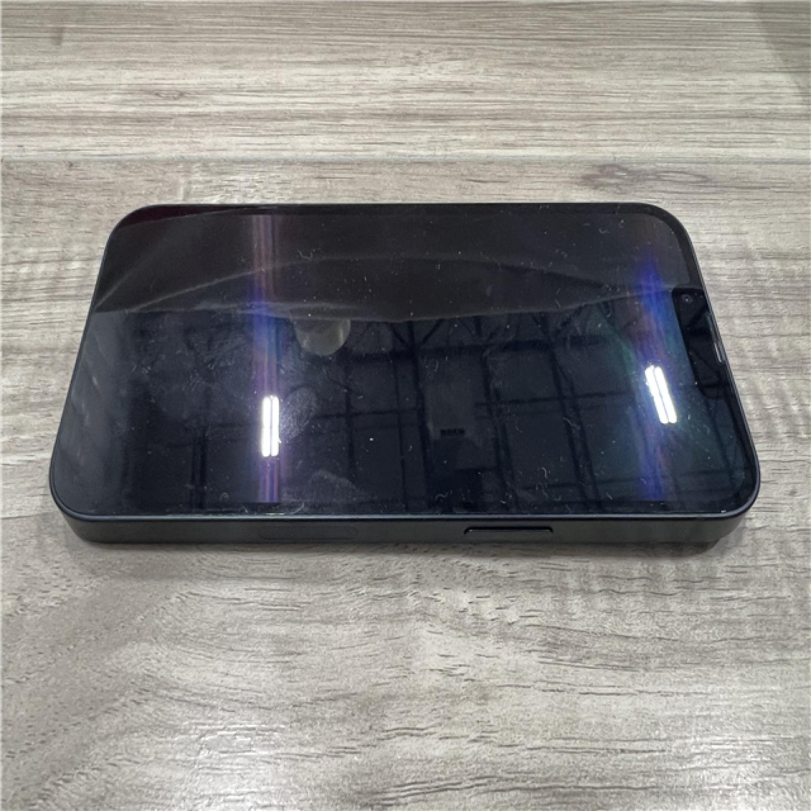 AS-IS Apple iPhone 13 (128GB, Midnight, Model MLML3LL/A)