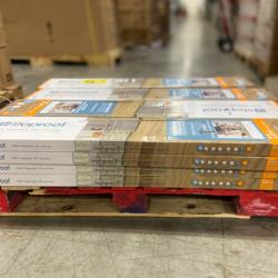 DALLAS LOCATION - Lifeproof Harvest Hues Oak 22 MIL x 9 in. W x 48 in. L Click Lock Waterproof Luxury Vinyl Plank Flooring (18 sq. ft. /case) - 16 CASES